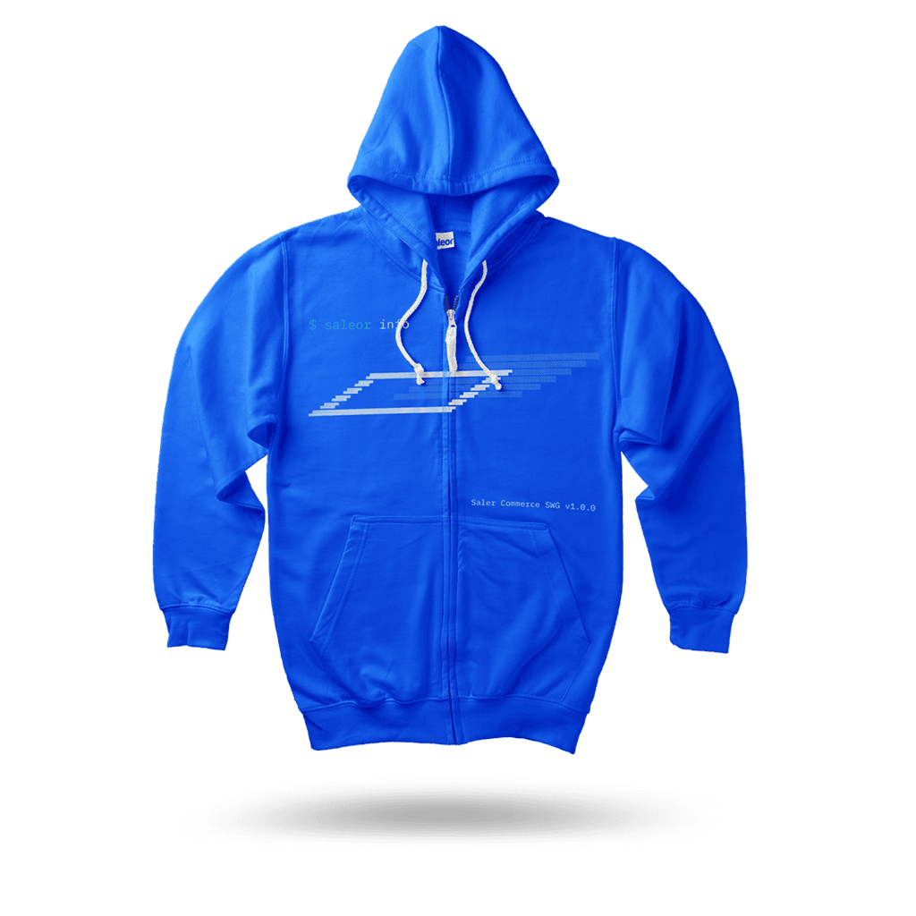 Saleor Blue Hoodie